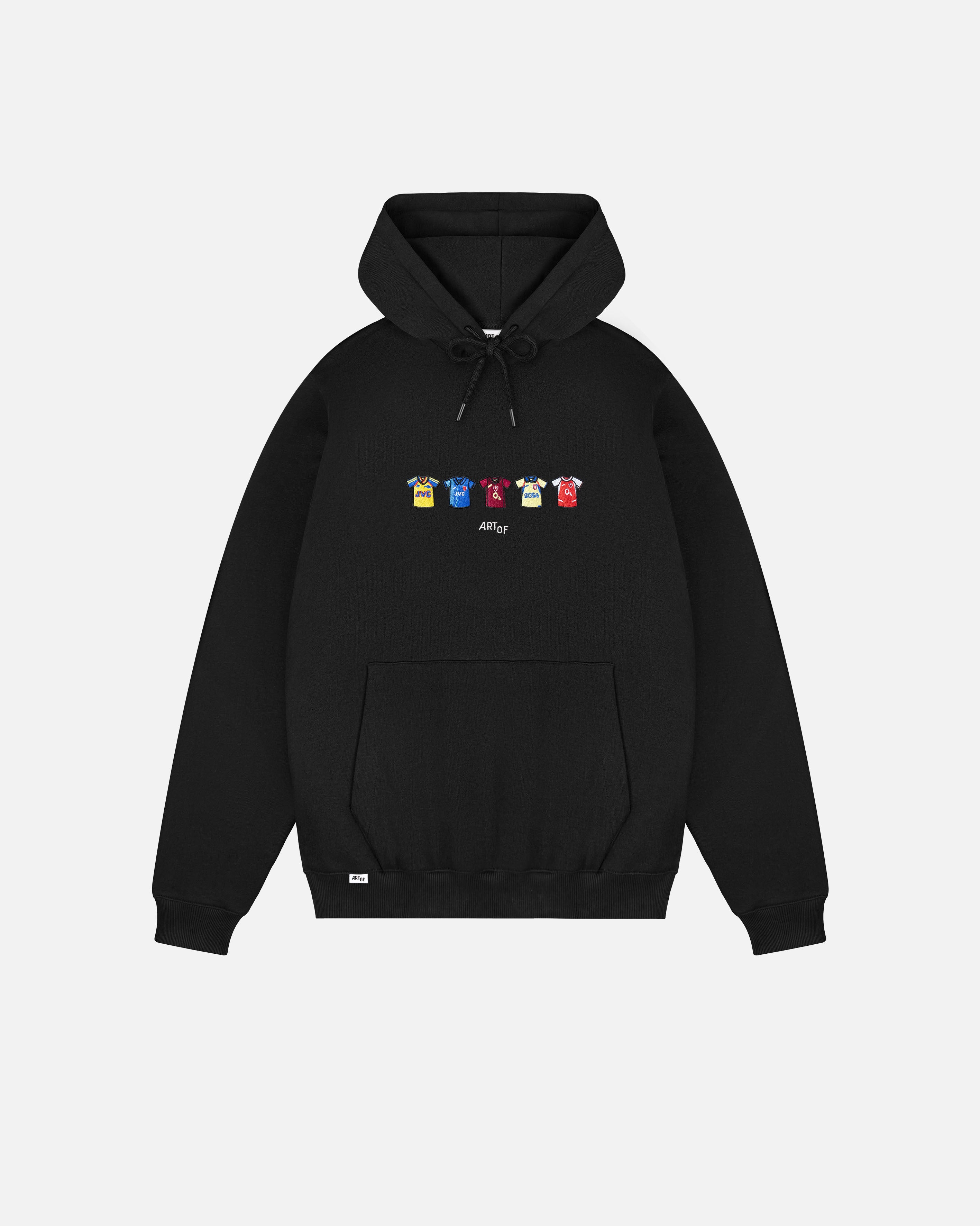 ART OF x AFC Embroidered Classics Black Hoodie | Shop Football