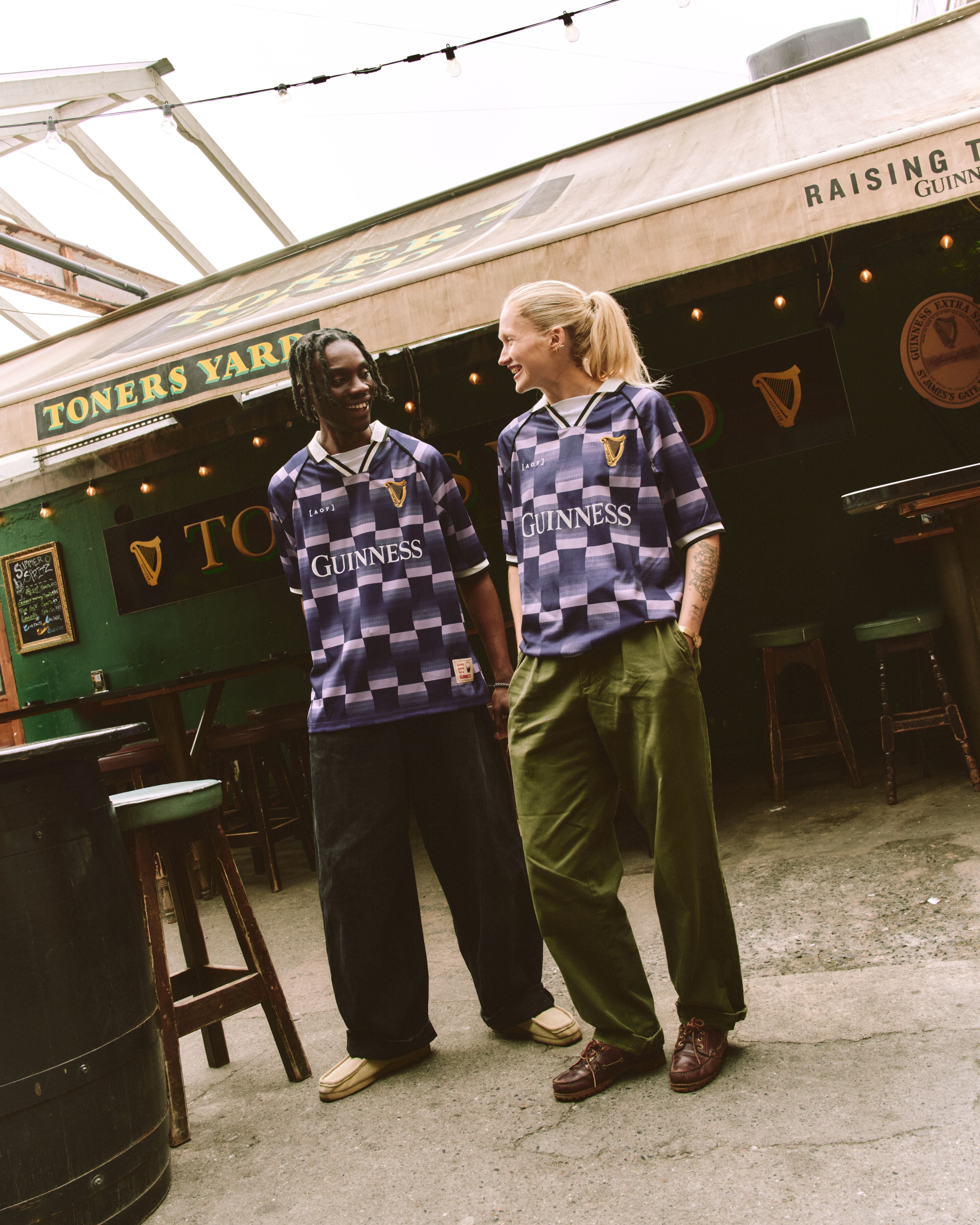 ART OF x Guinness Season 1 Shirt | Navy Football T-Shirts