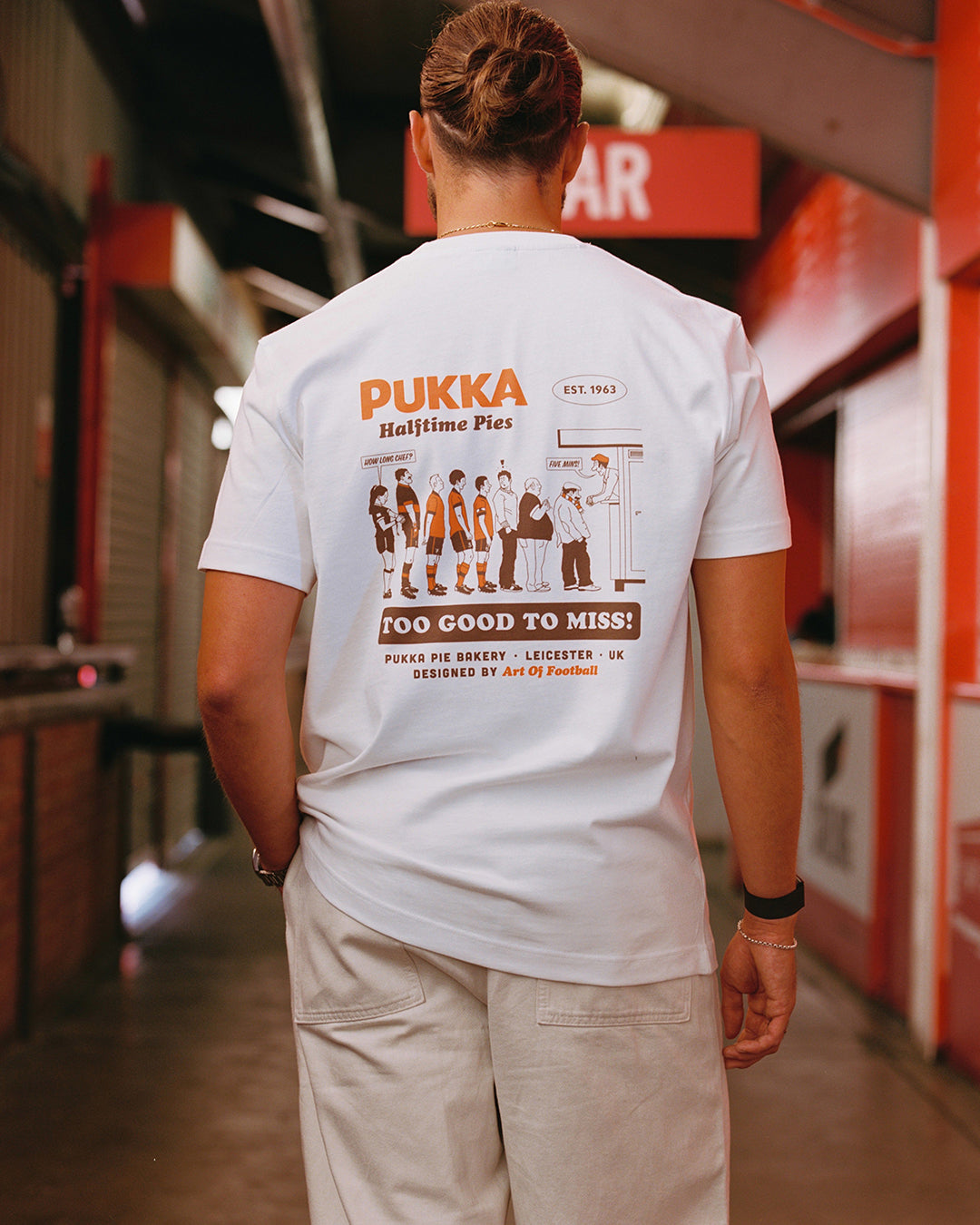 ART OF Football x Pukka Too Good To Miss Tee | AOF White T-shirt