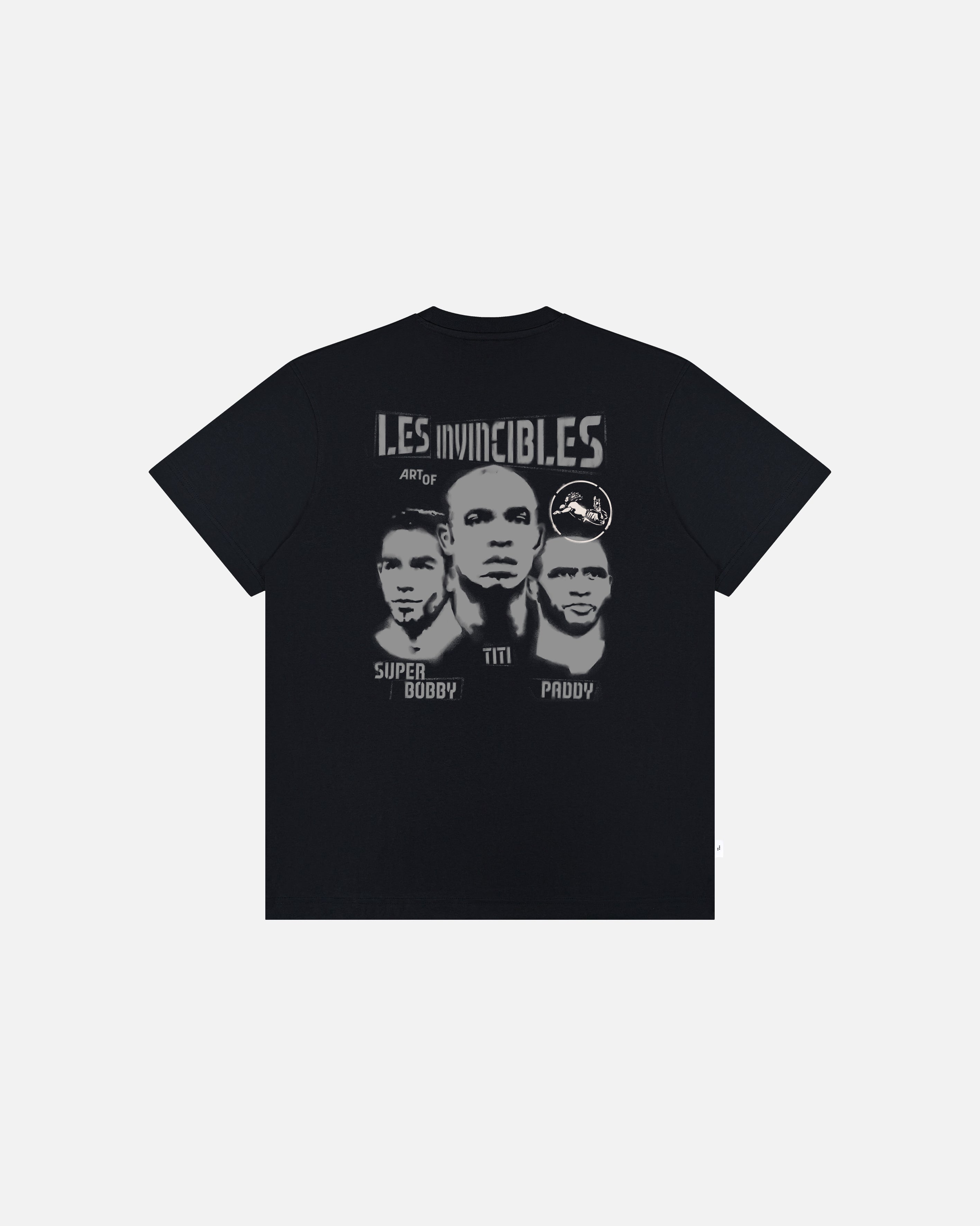 ART OF Secret Tournament Les Invincibles Tee | Black Football T-shirt