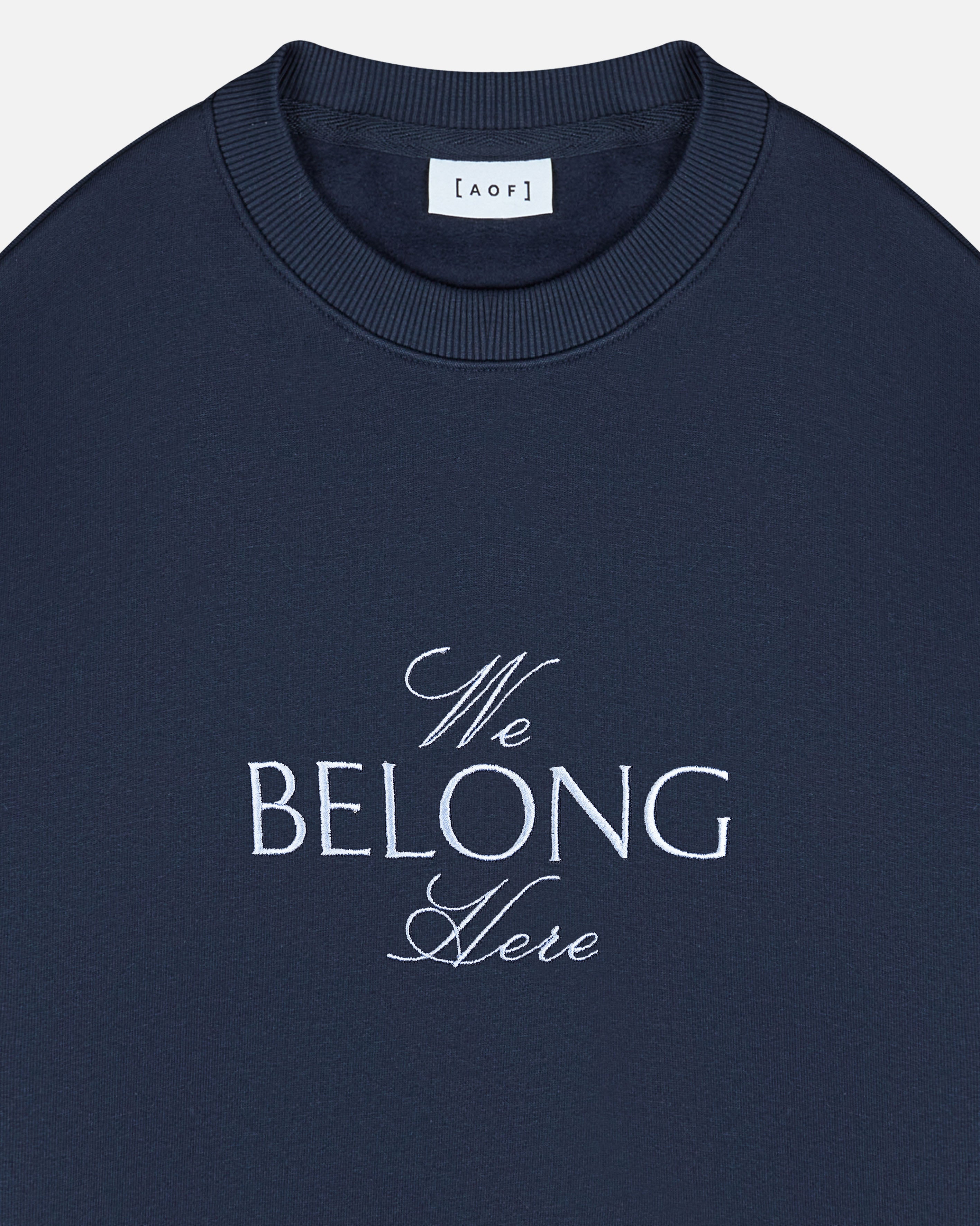 ART OF x FC Como We Belong Sweat | Navy Football Jumper