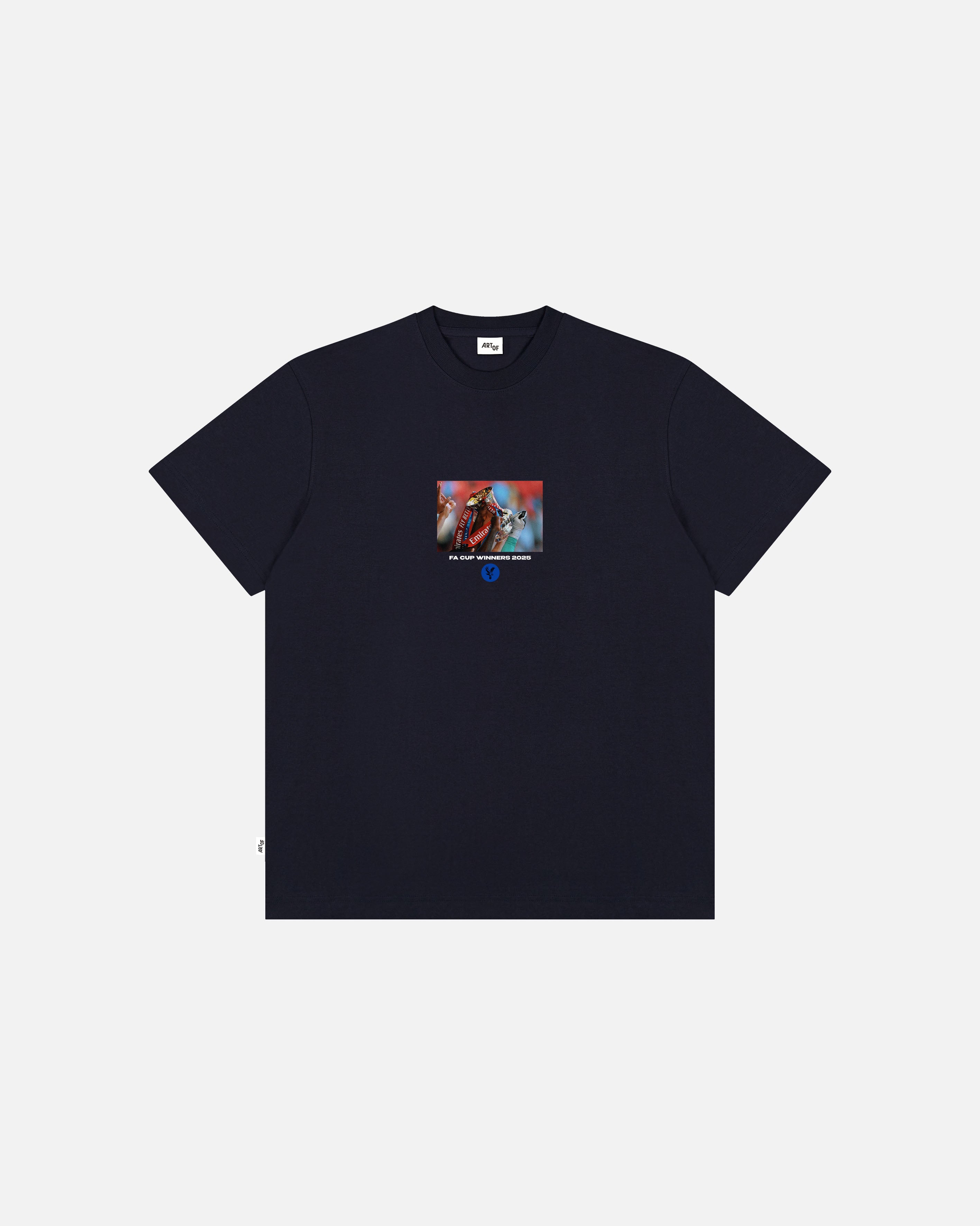 ART OF Football x Crystal Palace Exhibition Tee | Navy Graphic T-shirt