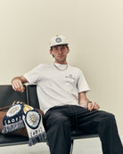 AOF Leeds 90s Tee | White Graphic T-shirt | Art of Football