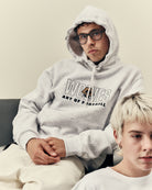 AOF x Wolves 90s Hoodie | Grey Embroidered Top | Art of Football