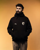 ART OF x Watford Heritage Hoodie | Black Printed Football Sweat