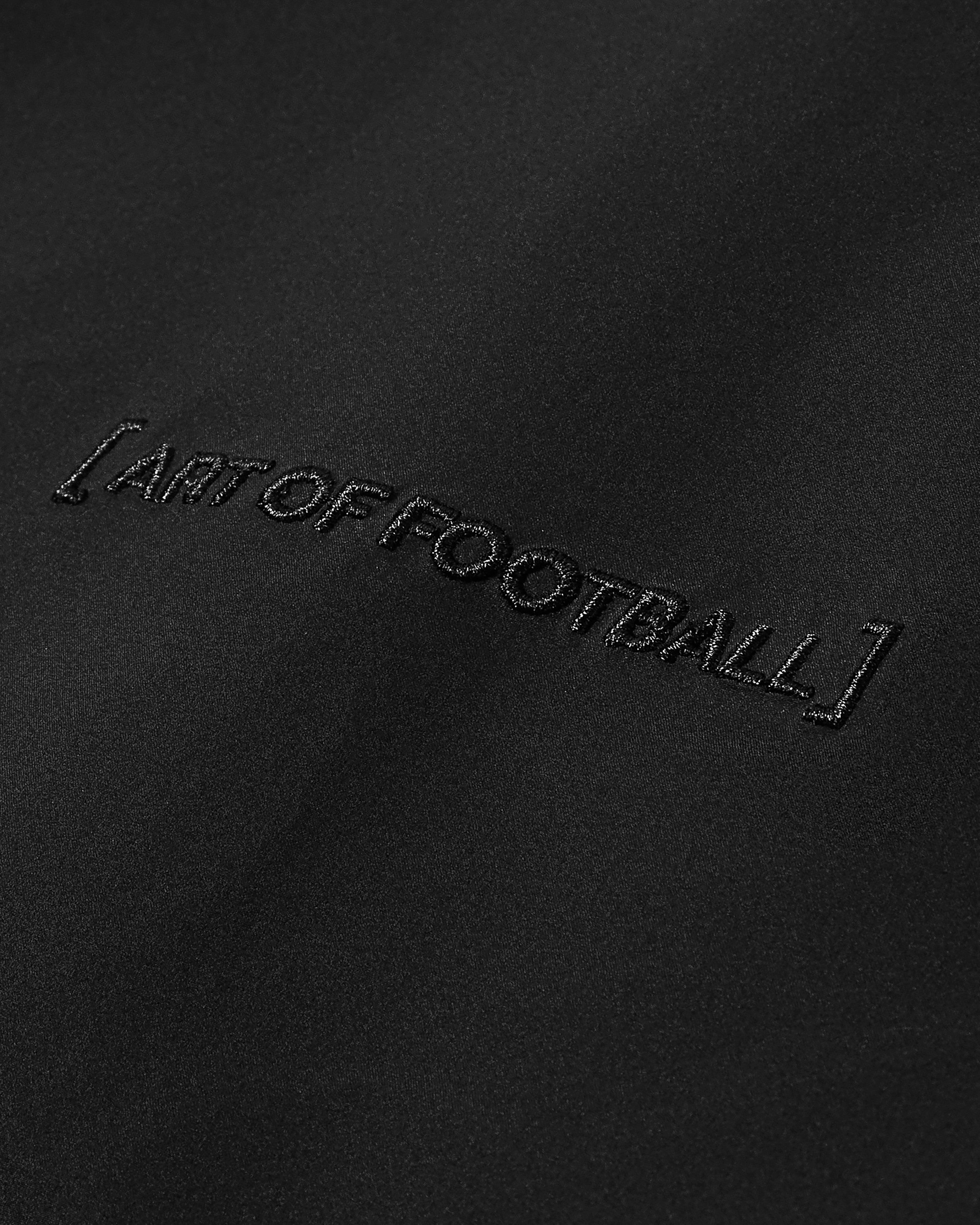 AOF Southampton Shell Jacket | Black Coat | Art of Football