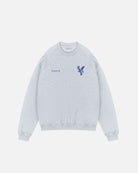 AOF x Crystal Palace Eagle & Ball Raglan Sweat | Grey Jersey | Shop