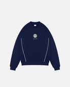 ART OF x Leeds United Navy Panelled Sweat | Shop Football