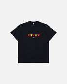 ART OF x Forest Printed Classics Tee | Black Graphic Football T-shirt