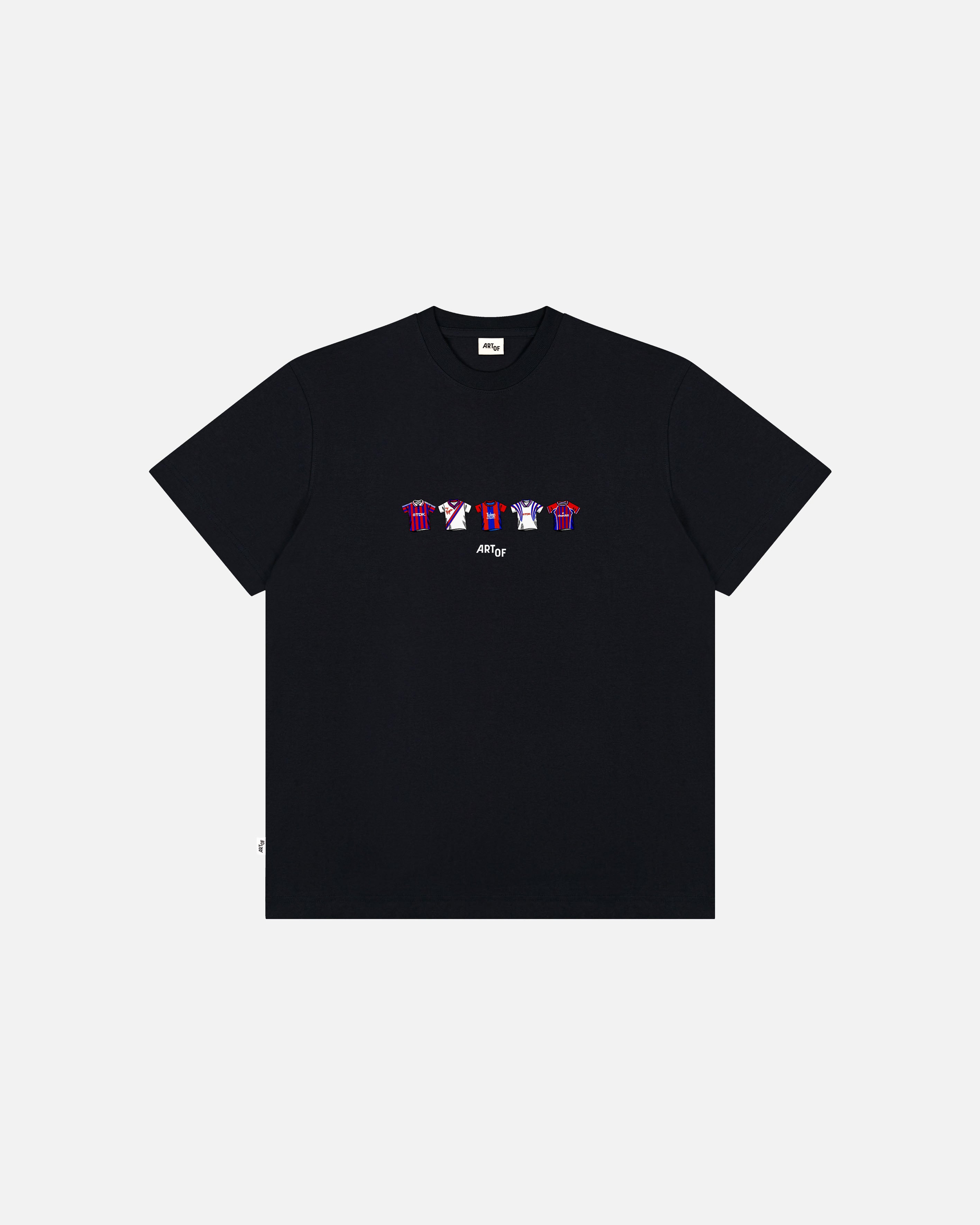 ART OF x Crystal Palace Printed Classics Tee | Black Football T-shirt