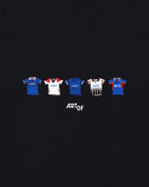 ART OF RFC Printed Classics Tee | Black Graphic Football T-shirt