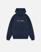 AOF Burnley Embroidered Classics Hoodie | Navy Sweat | Art of Football