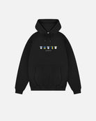 AOF Leeds Embroidered Classics | Black Hoodie | Art of Football