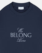 ART OF x FC Como We Belong Sweat | Navy Football Jumper
