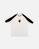 AOF x Watford 90s Oversized Panelled T-shirt | Art of Football