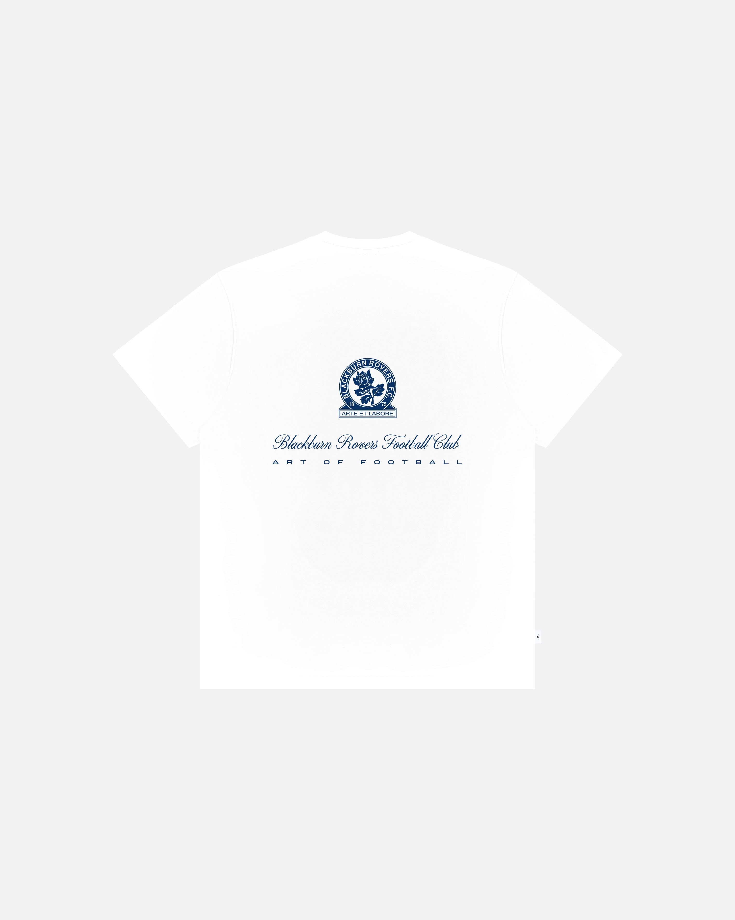 ART OF x Blackburn Heritage Tee | White Graphic Football T-shirt