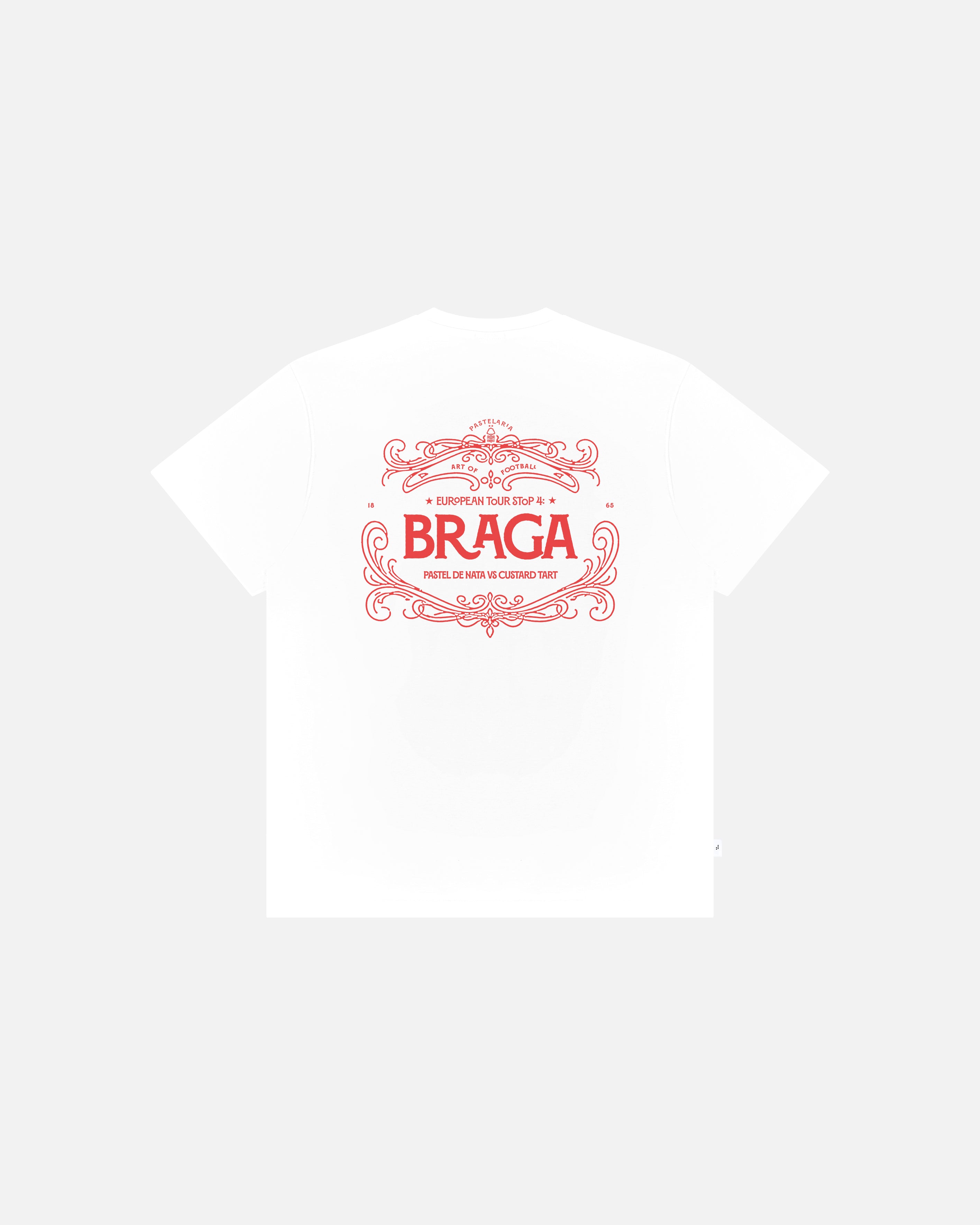 ART OF Football x Forest In Braga Tee | NFFC White Graphic T-shirt