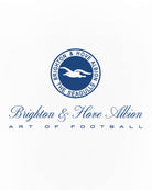 ART OF x Brighton Heritage Tee | White Graphic Football T-shirt