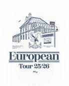 ART OF x Crystal Palace European Tour Tee | White Football T-shirt
