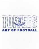 AOF Everton 90s Tee | White Graphic T-shirt | Art of Football