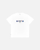 ART OF Scotland Printed Classics Tee | White Graphic Football T-shirt